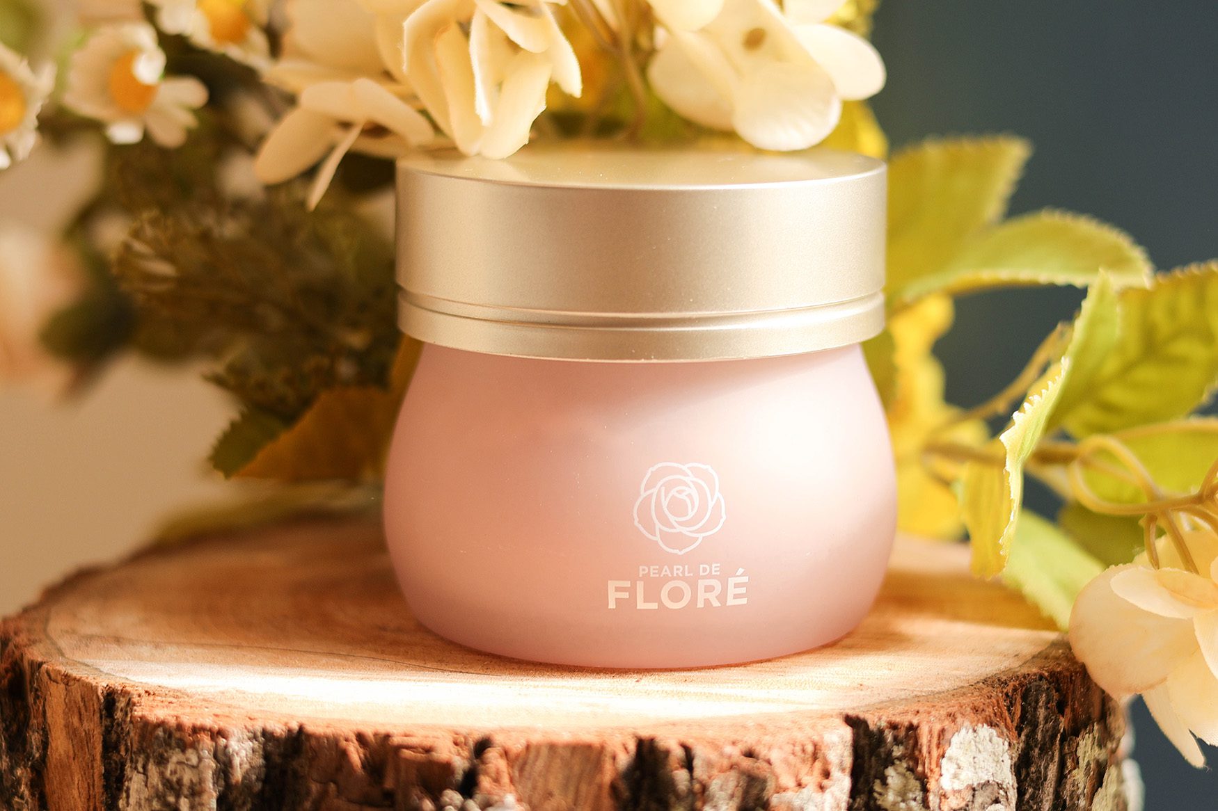 Pearl de Flore來自美國天然植萃品牌／高效牡丹抗老緊緻面膜／簡單地敷臉也可以跟時間逆行喔 @Rosa的秘密花園
