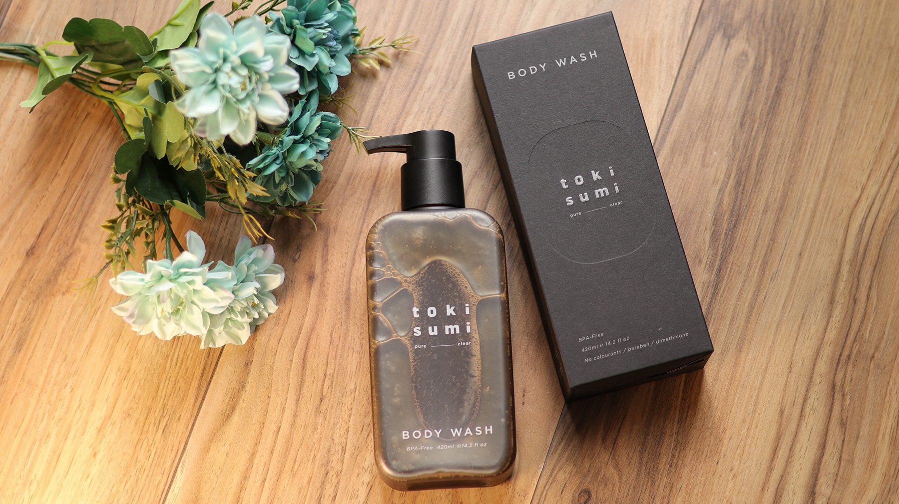 toki sumi黑皂液/一個可以安心使用的純淨洗澡肥皂 @Rosa的秘密花園