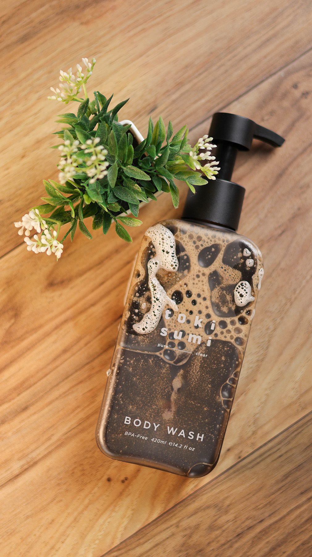 toki sumi黑皂液/一個可以安心使用的純淨洗澡肥皂 @Rosa的秘密花園