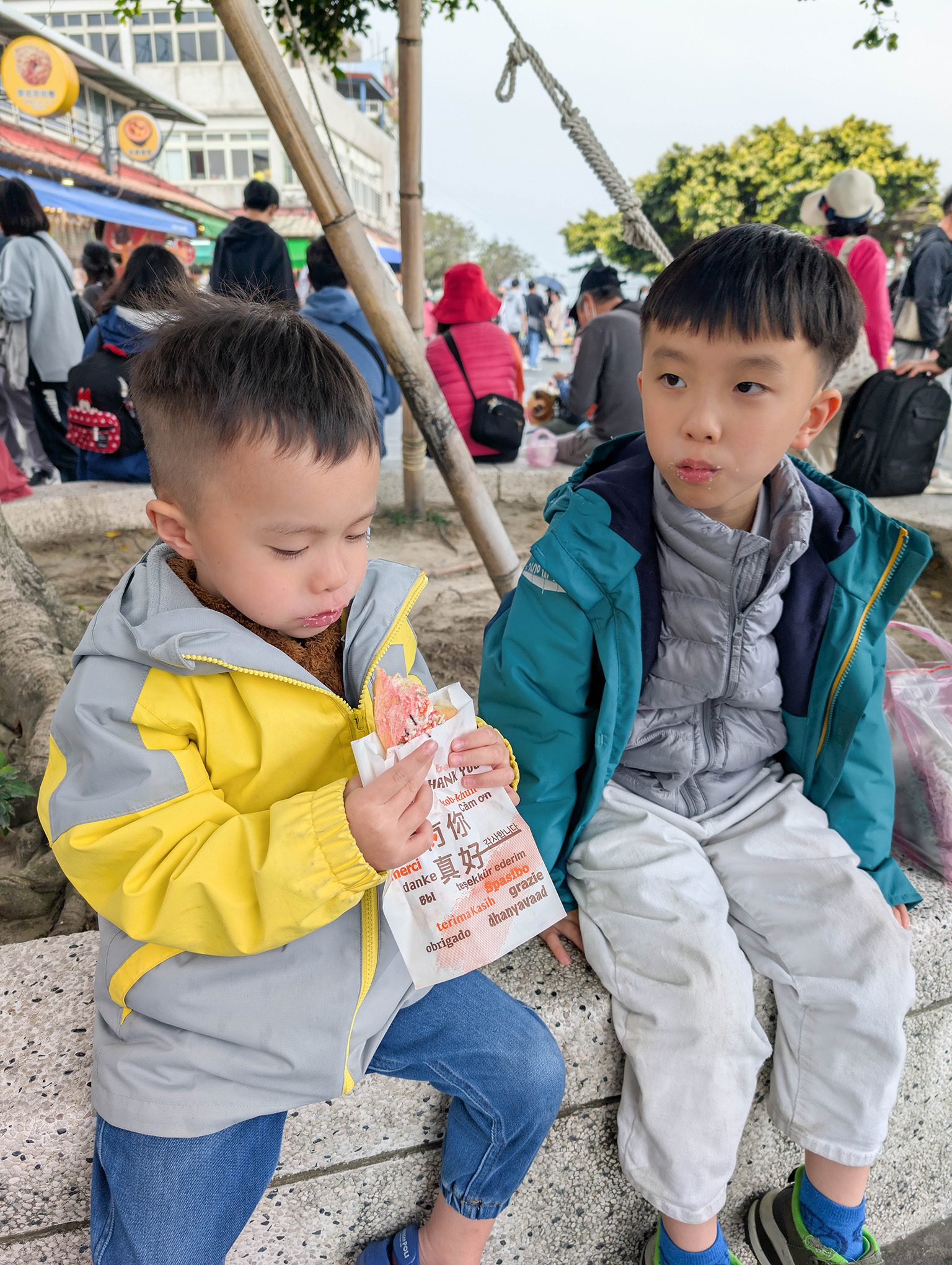 『跟著阿露去旅行』2025清明連假／十三行文化公園小放電／佘家孔雀蛤打打牙祭／雨天也有不同的好風景 @Rosa的秘密花園