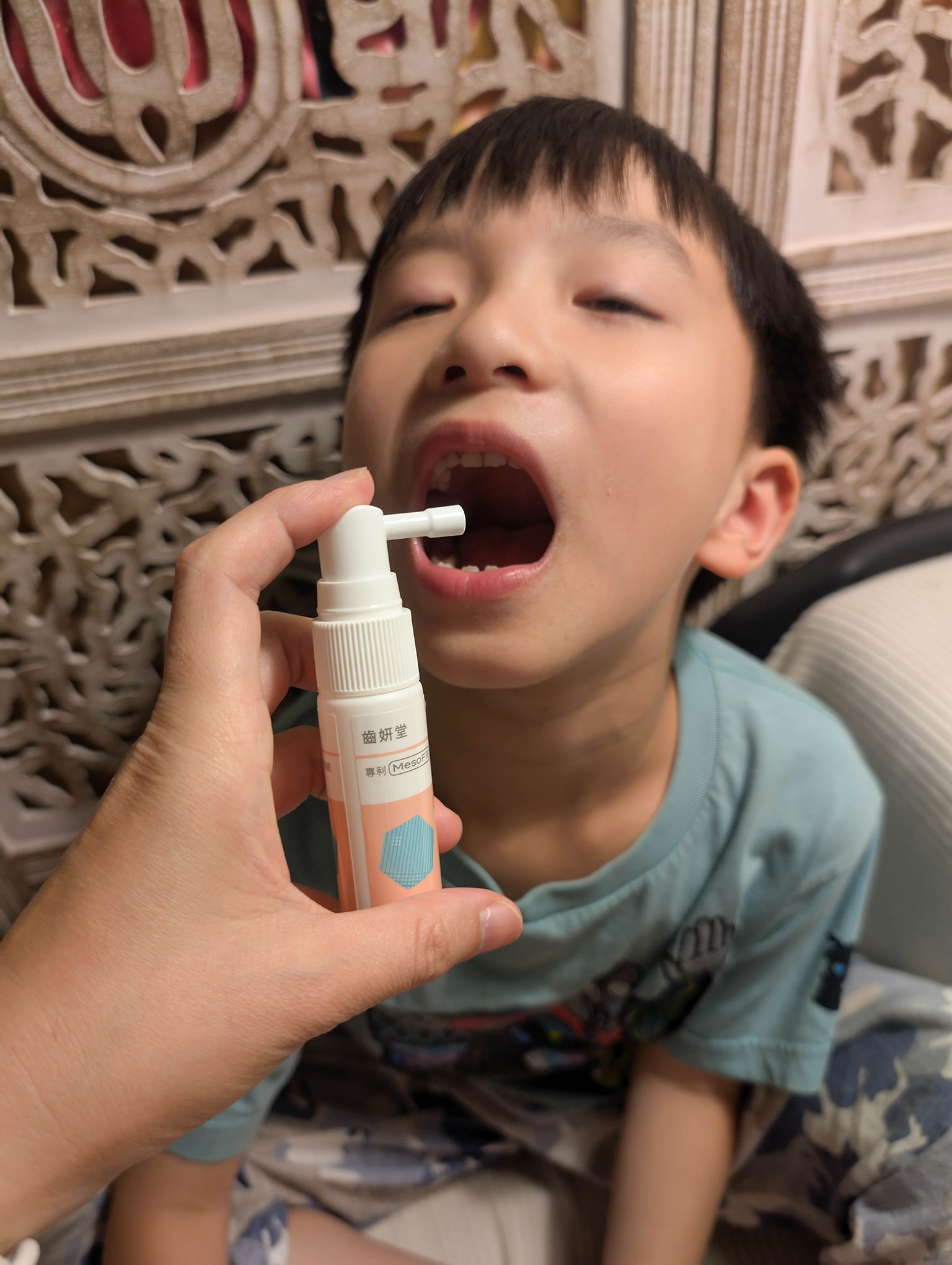 連專業兒牙醫師也推的兒童口腔保健品牌-齒妍堂／兒童含鈣健齒噴霧＋兒童含氟防蛀修護牙膏 @Rosa的秘密花園