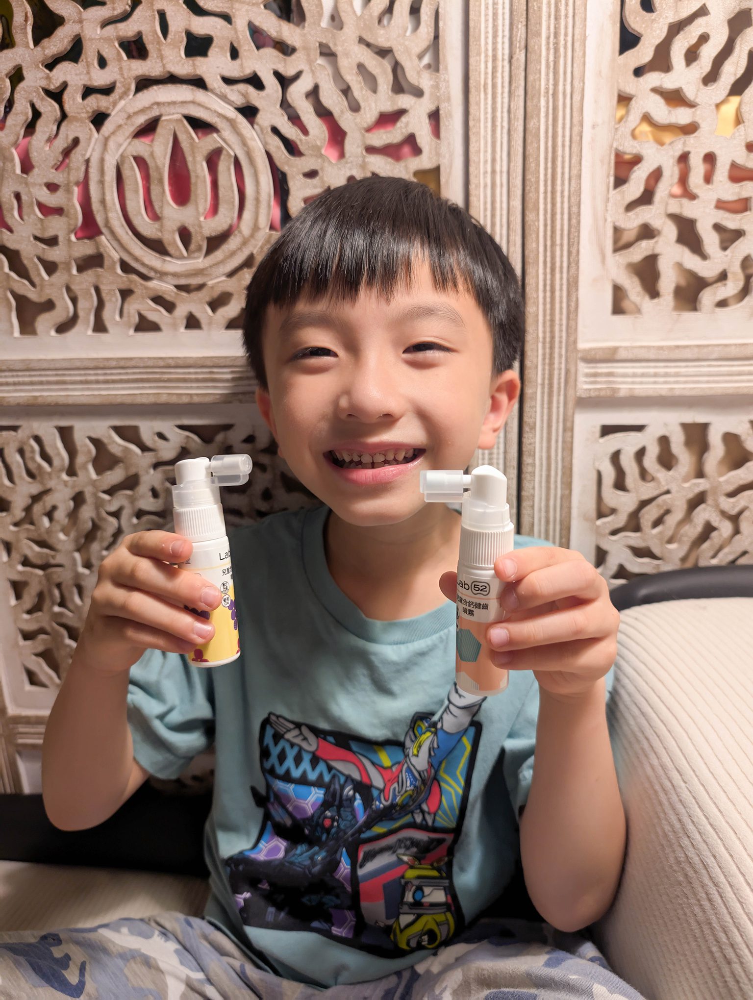 連專業兒牙醫師也推的兒童口腔保健品牌-齒妍堂／兒童含鈣健齒噴霧＋兒童含氟防蛀修護牙膏 @Rosa的秘密花園
