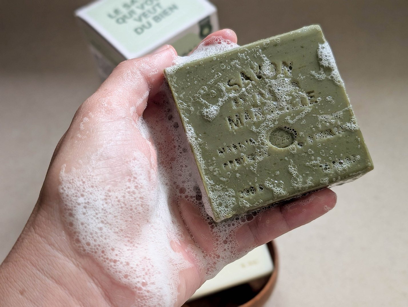 南法香頌-金牌馬賽皂／天然、溫和潔淨、一顆可以從頭用到腳的好肥皂 @Rosa的秘密花園