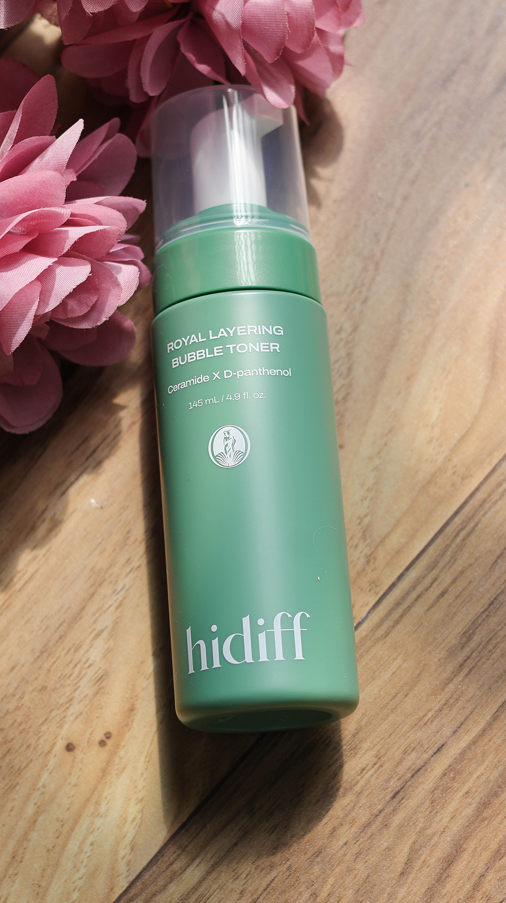 Hidiff綠珍珠系列/綠珍珠潤肌泡泡化妝水+綠珍珠 D-泛醇 3% 高濃縮水精華+綠珍珠酪梨修護乳霜=韓式養膚 @Rosa的秘密花園