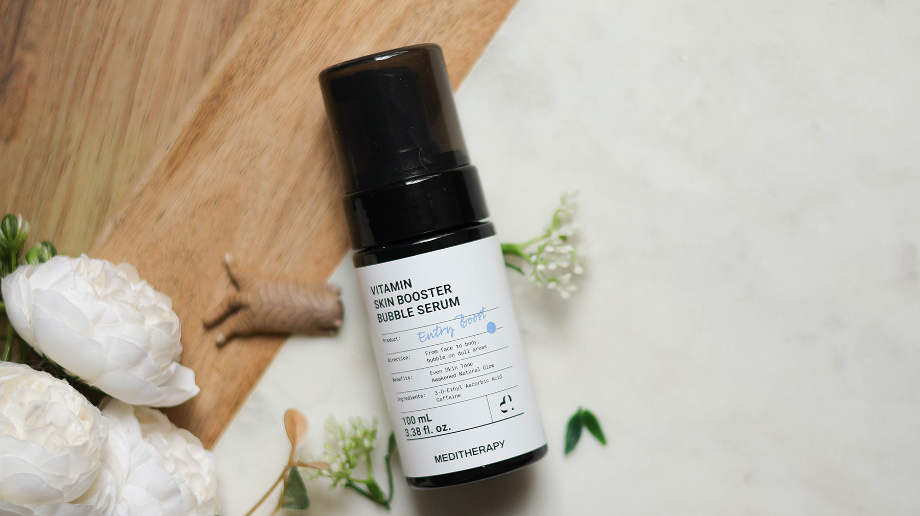 MEDITHERAPY安安維C提亮泡泡精華／讓肌膚閃耀自然光澤 @Rosa的秘密花園