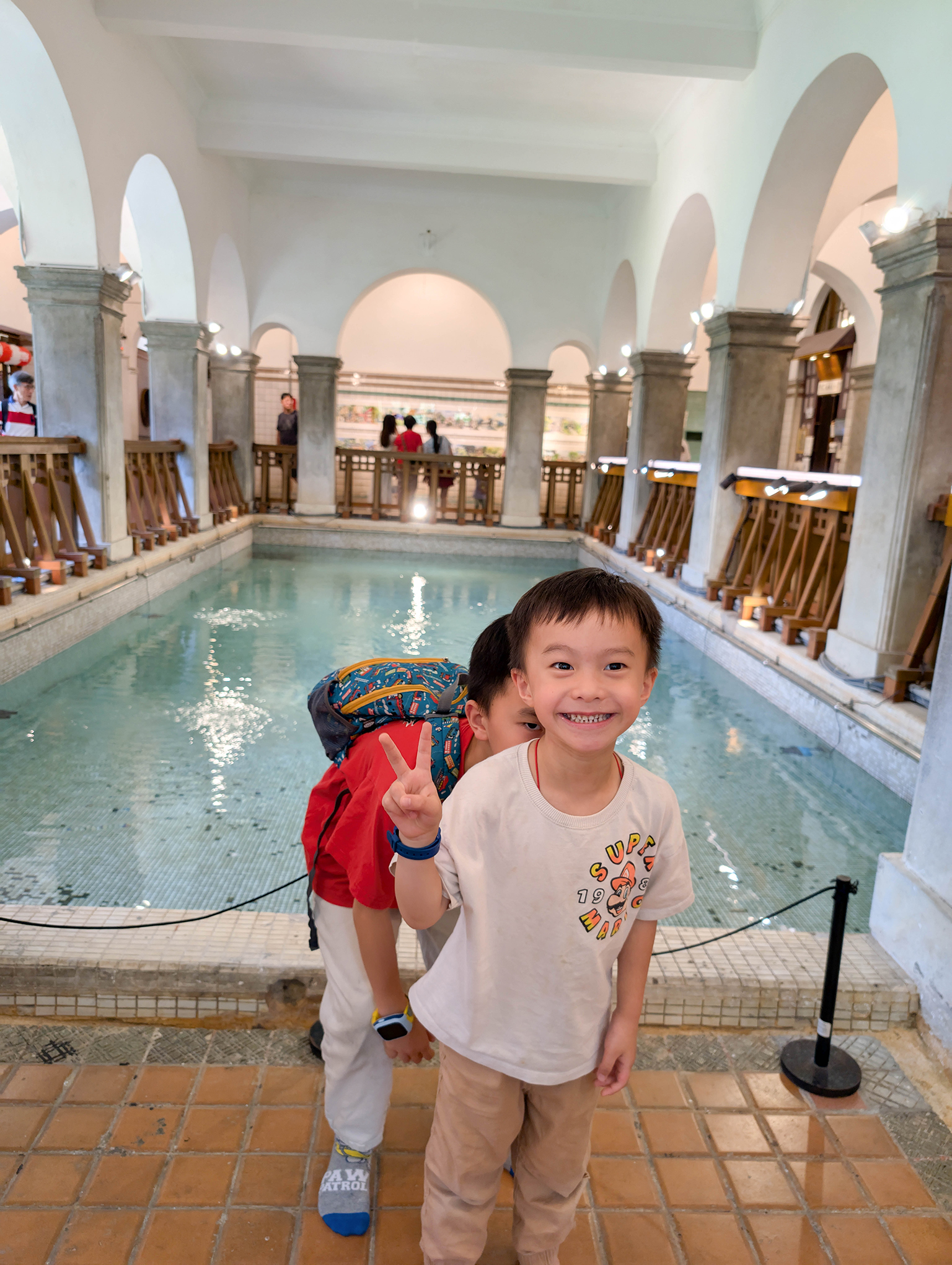 捷運小旅行/北投溫泉博物館免費看熱鬧、福星公園恐龍公園放放電 @Rosa的秘密花園